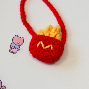 Small/Medium plush crochet bibs clothes outfits - MXM-13